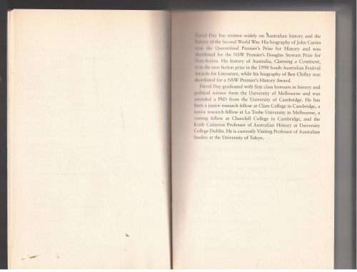 Chifley: A Life -- David Day