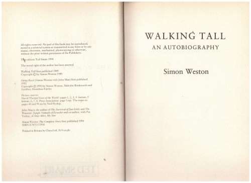 Walking Tall: An Autobiography -- Simon Weston