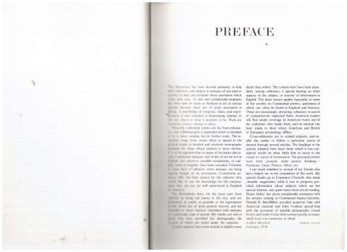 Dictionary of Antiques -- George Savage