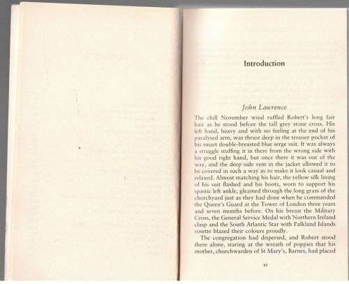 Tumbledown: When the Fighting is Over : a Personal Story -- John Lawrence, Robert Lawrence