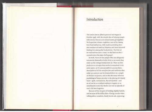 They Call Me Naughty Lola: Personal Ads from the London Review of Books  - David Rose