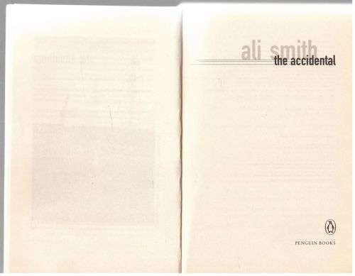 The Accidental -- Ali Smith