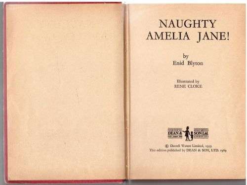 Naughty Amelia Jane! -- Enid Blyton