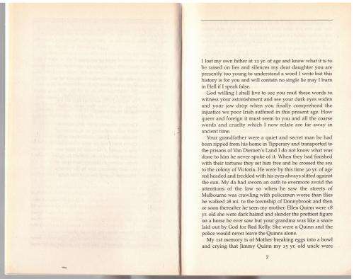True History of the Kelly Gang  --  Peter Carey