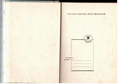 Secret Seven Win Through -- Enid Blyton