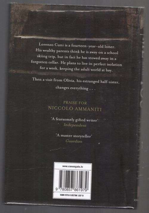 Me and You -- Niccolò Ammaniti