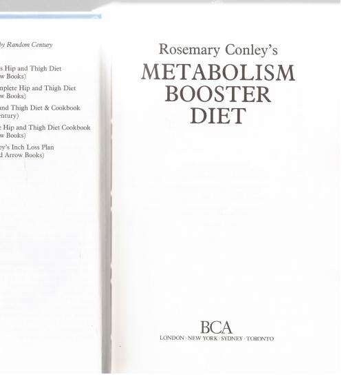 Rosemary Conley`s Metabolism Booster Diet