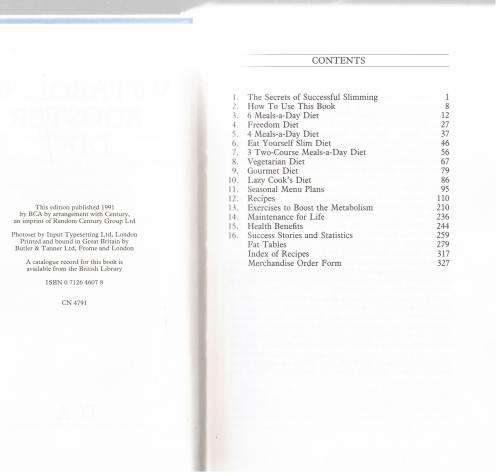 Rosemary Conley`s Metabolism Booster Diet