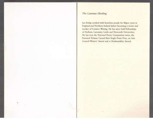 The Lammas Hireling  --  Ian Duhig