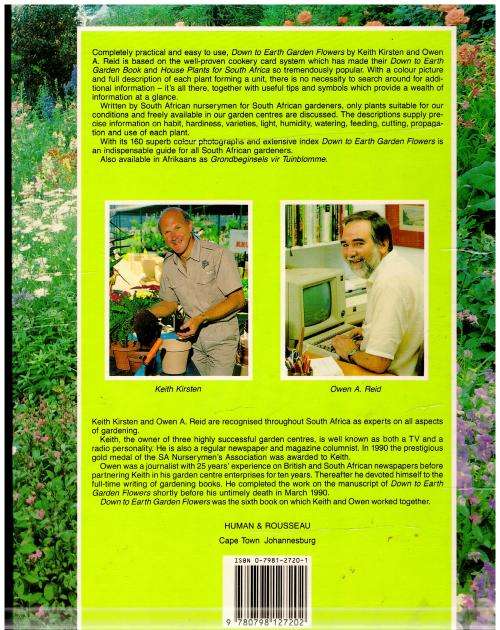 Down to Earth: Garden Plants and Flowers  --  Keith Kirsten, Owen A. Reid