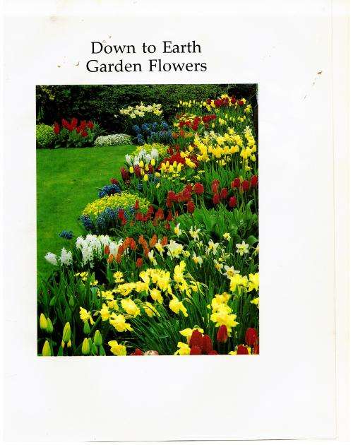 Down to Earth: Garden Plants and Flowers  --  Keith Kirsten, Owen A. Reid