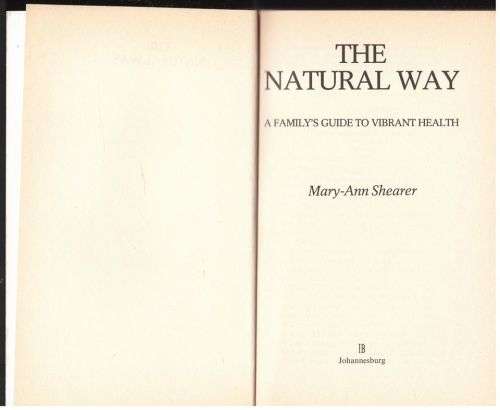 The Natural Way -- Mary-Ann Shearer