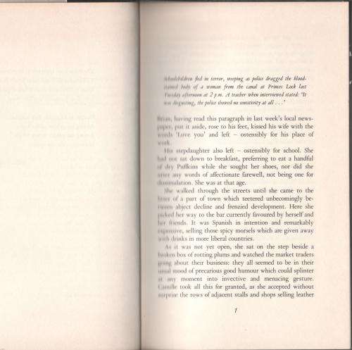 Pillars of gold -- Alice Thomas Ellis