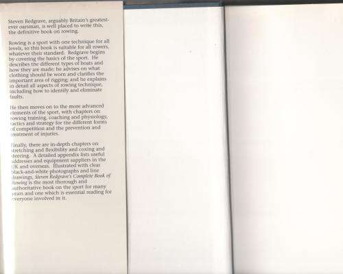 Steven Redgrave`s Complete Book of Rowing