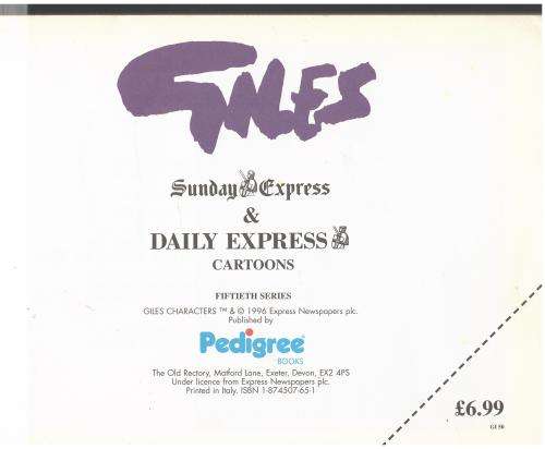 50th Giles Commemorative Annual. (Fiftieth Series 1997)