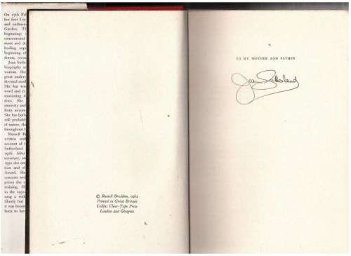 Joan Sutherland -- Russell Braddon