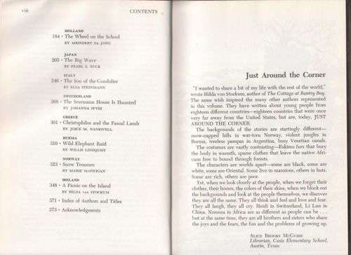 Collier`s Junior Classics: Just Around the Corner