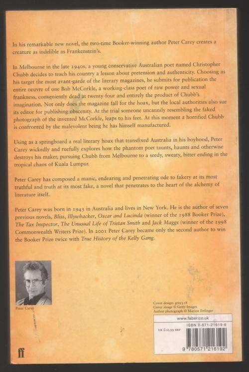 My Life as a Fake -- Peter Carey