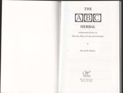 The ABC Herbal -- Steven H. Horne
