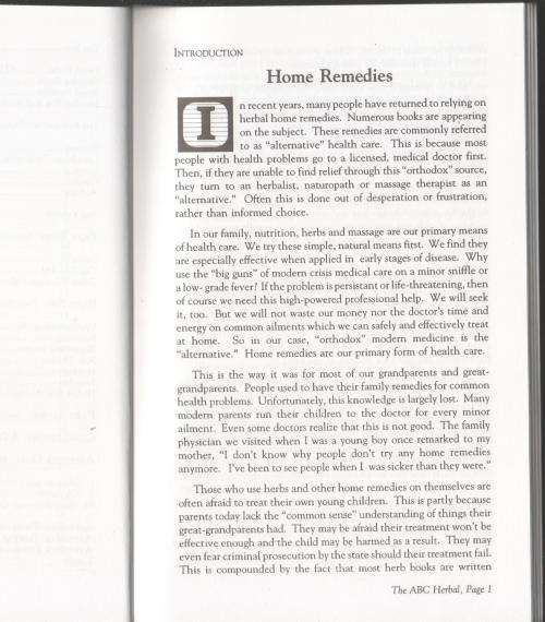 The ABC Herbal -- Steven H. Horne