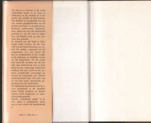 Die Kind en sy literatuur: `n inleidende studie -- Lydia Pienaar