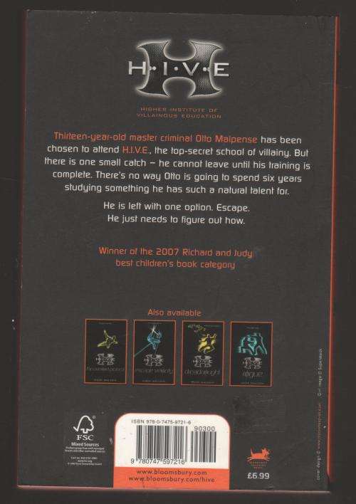H.I.V.E.: The Higher Institute of Villainous Education  --  Mark Walden