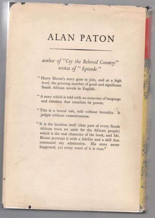Episode -- Harry Bloom * 1st ed *