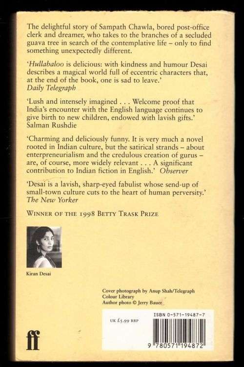 Hullabaloo in the Guava Orchard -- Kiran Desai