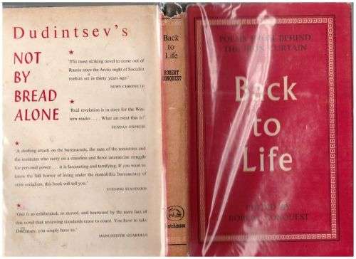Back to Life: Poems from Behind the Iron Curtain -- Robert Conquest [Editor]