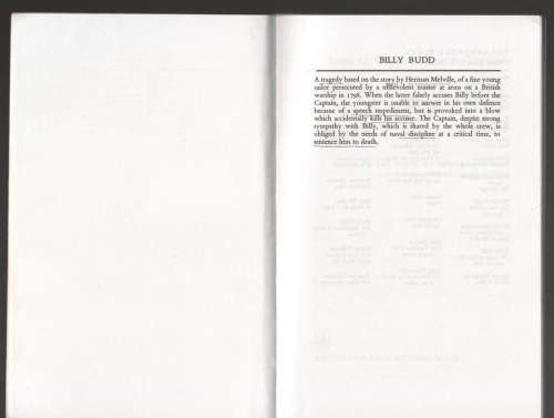 Billy Budd -- Louis O. Coxe, Robert Chapman