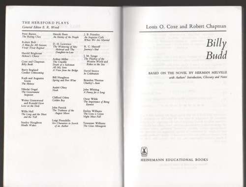 Billy Budd -- Louis O. Coxe, Robert Chapman