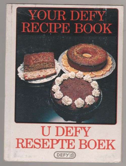 U Defy kookboek / Your Defy recipe book