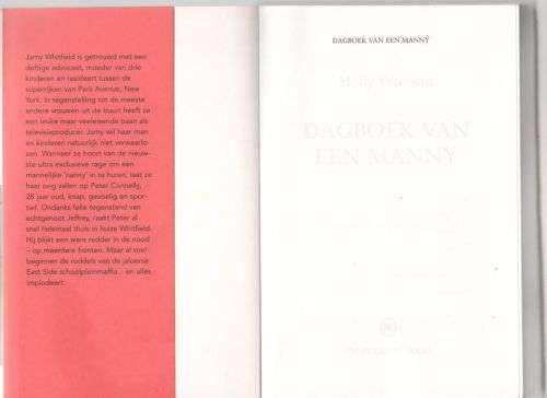 Dagboek van een manny -- Holly Peterson