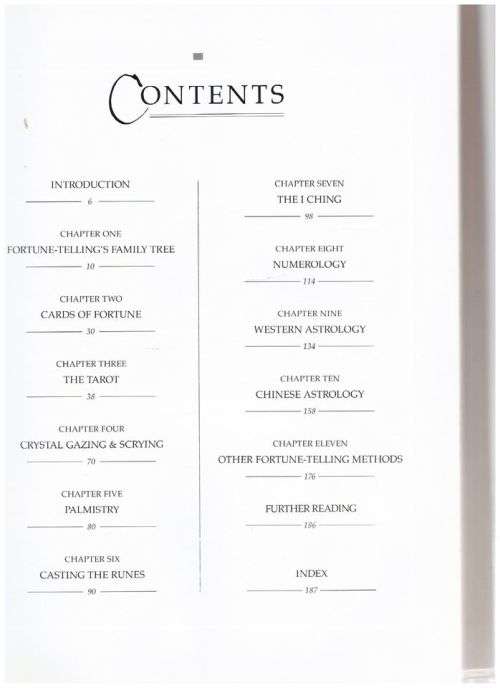 The Encyclopedia of Fortune-Telling -- Francis X. King