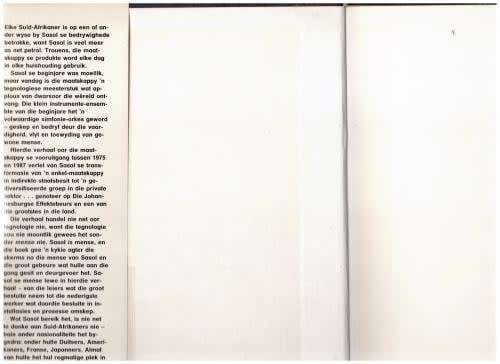 Crescendo tot sukses: Sasol 1975-1987 -- Petra Wessels