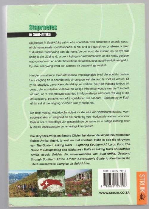 Staproetes in Suid-Afrika -- Willie Olivier, Sandra Olivier
