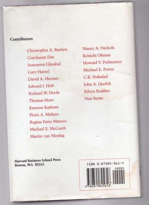 Global strategies: insights from the world`s leading thinkers