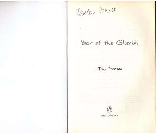 Year of the Gherkin -- John Dobson