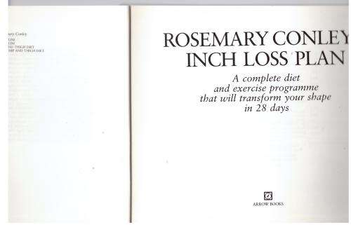 Rosemary Conley`s New Inch Loss Plan