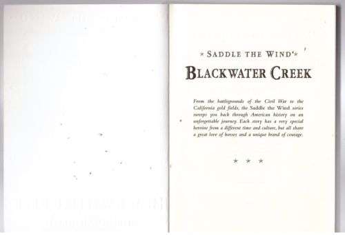 Blackwater Creek -- Deborah Kent