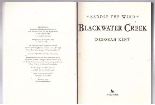 Blackwater Creek -- Deborah Kent