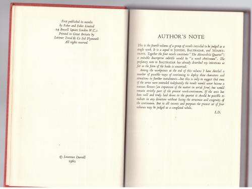 Clea -- Lawrence Durrell