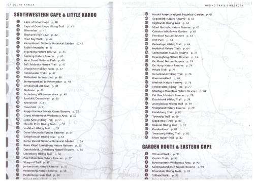 Hiking Trails of South Africa -- Willie Olivier, Sandra Olivier