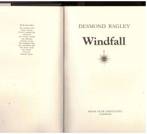 Windfall -- Desmond Bagley