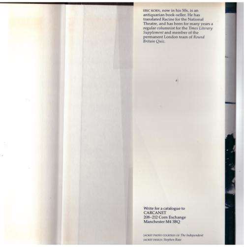 Remainders: From the Times Literary Supplement, 1980-1989 -- Eric Korn