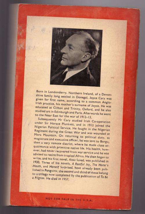 To be a Pilgrim -- Joyce Cary