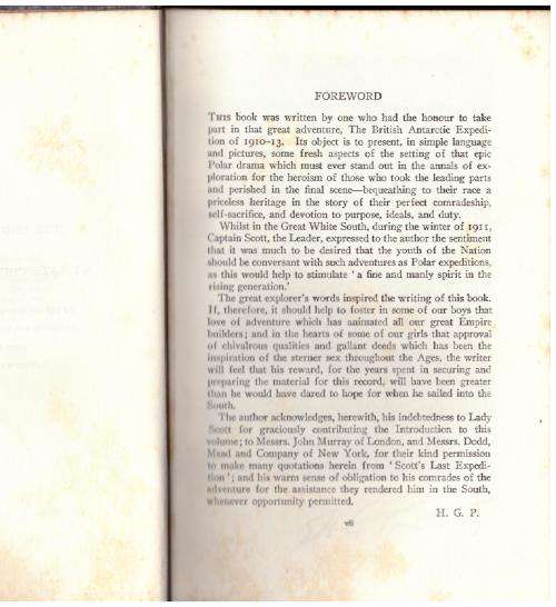 The Great White South: Or with Scott in the Antarctic -- Herbert G. Ponting