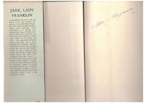 Portrait of Jane: A Life of Lady Franklin -- Frances J. Woodward