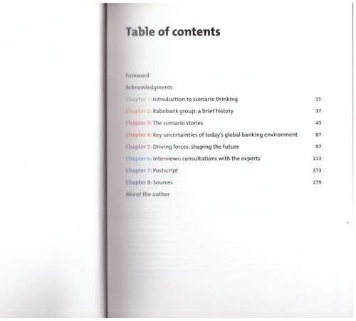 The Future of ICT in financial services: The Rabobank ICT scenarios -- Daniel Erasmus *SIGNED*
