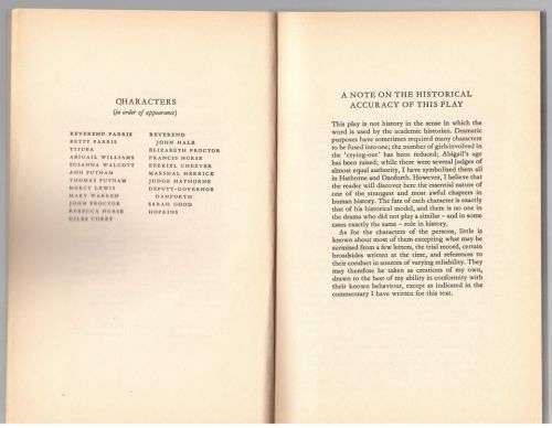 THE CRUCIBLE by Arthur Miller (Penguin Modern Classics)